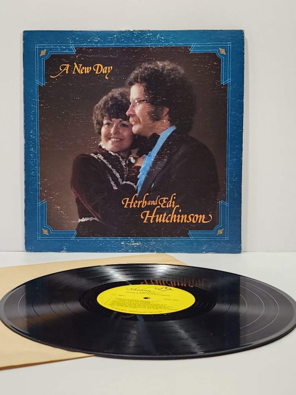 A New Day by Herb & Edi Hutchinson Vinyl Album LP RARE DISCONTINUED